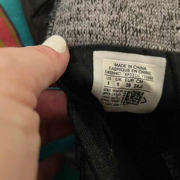 Black Suede High Top Converse All Stars - Picture 6 of 9